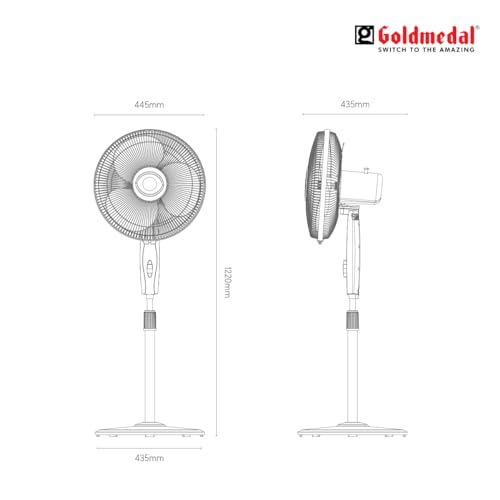 Goldmedal Dyno 400 mm Pedestal