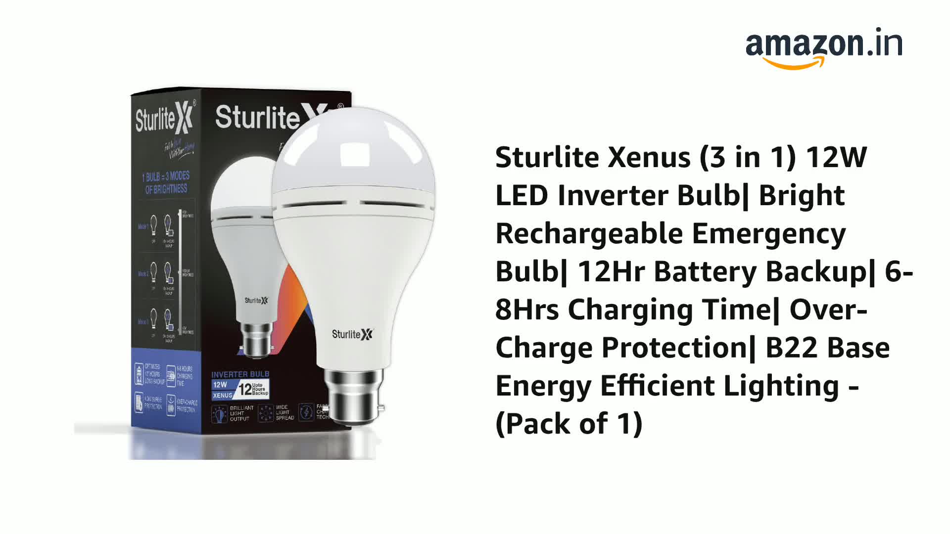 Sturlite Xenus 12W LED Inverter