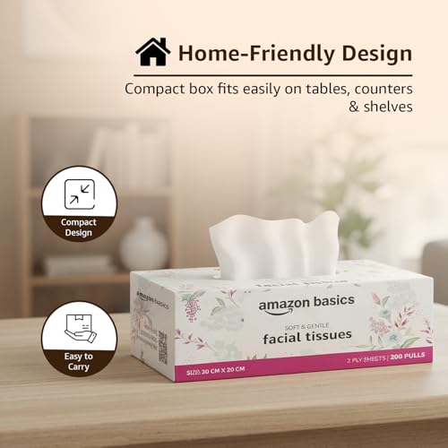 Amazon Basics 2 Ply Facial