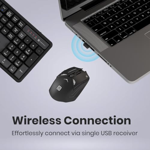 Portronics Key9 Combo Wireless Keyboard