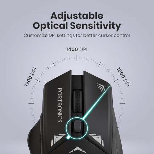 Portronics Key9 Combo Wireless Keyboard