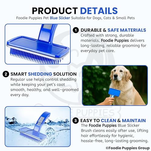 Foodie Puppies Pet Grooming Slicker