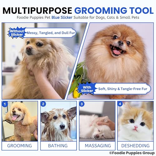 Foodie Puppies Pet Grooming Slicker