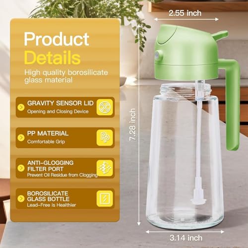 SHITHI 2-in-1 Oil Spray Bottle