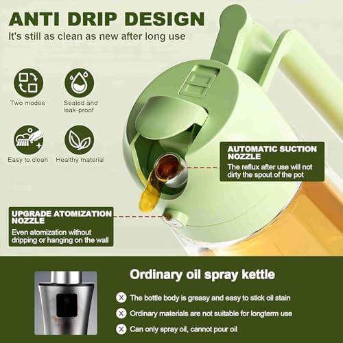 SHITHI 2-in-1 Oil Spray Bottle