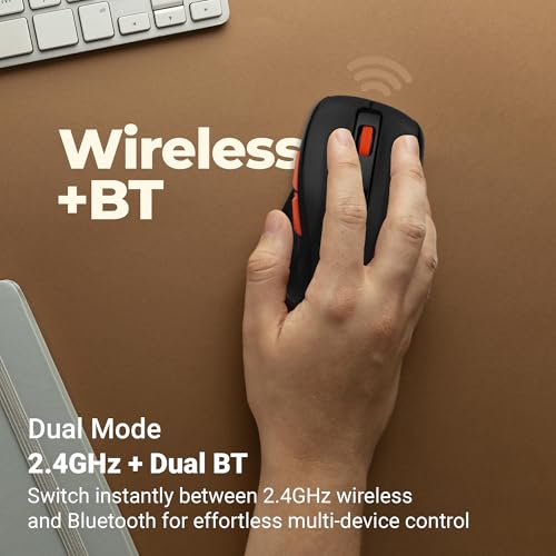 Zebronics Wireless Mouse, Dual Mode