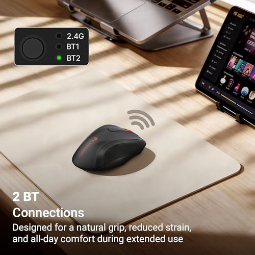 Zebronics Wireless Mouse, Dual Mode