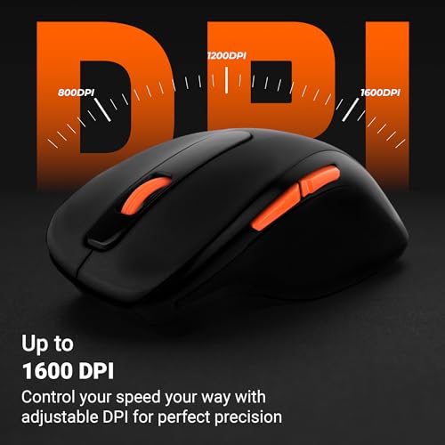Zebronics Wireless Mouse, Dual Mode