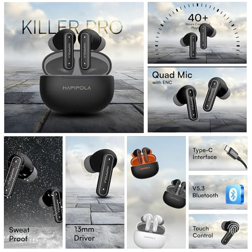 HAPIPOLA Killer Pro True Wireless