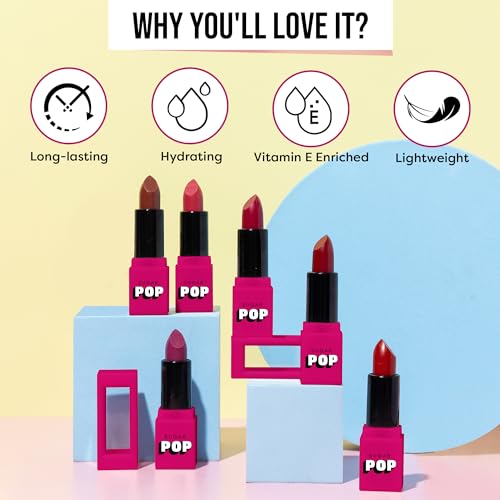 SUGAR POP Satin Matte Lipstick