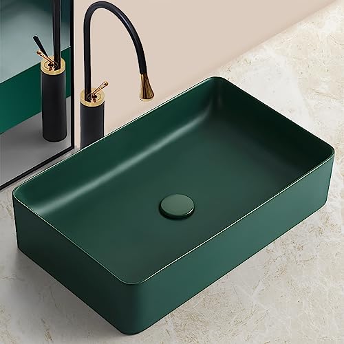 Plantex Rectangular Ceramic Wash Basin/Tabletop