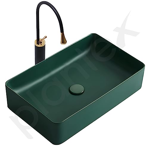 Plantex Rectangular Ceramic Wash Basin/Tabletop