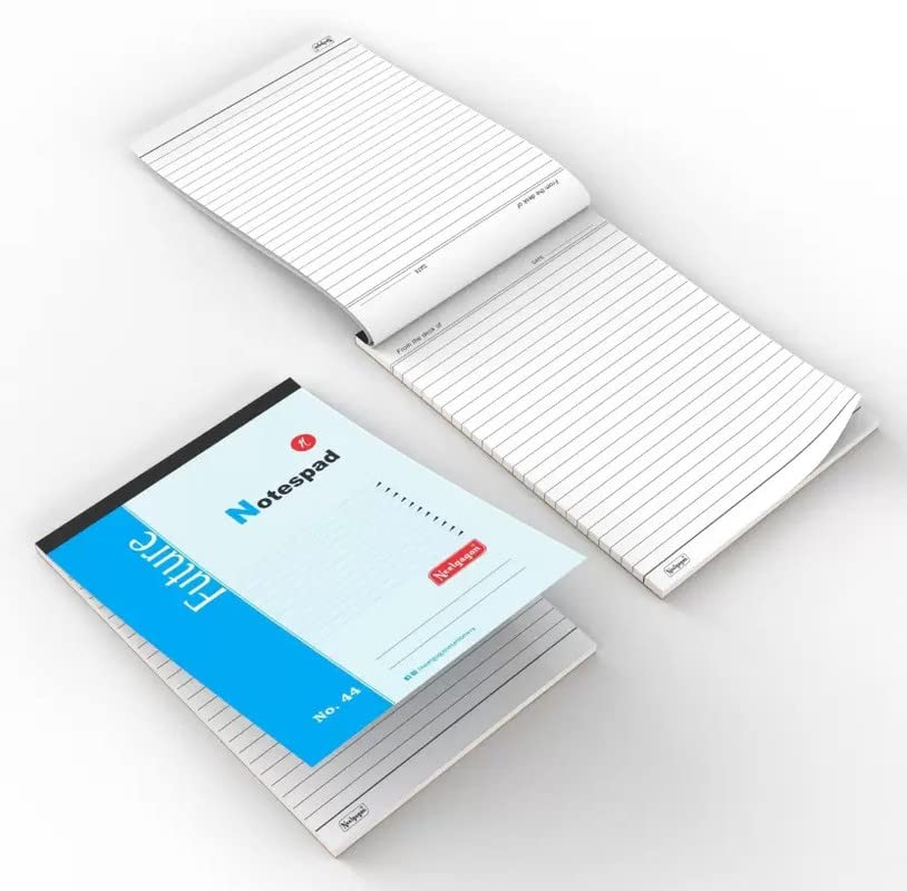 NEELGAGAN Slip Pad No.44 (Type: Ruled with 40 Sheet 80 Pages) Pack of 10