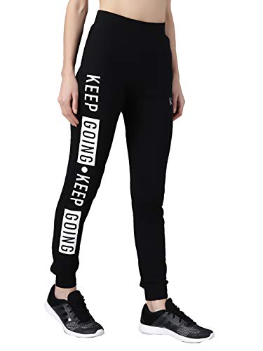 KOTTY Black Poly Cotton Sports