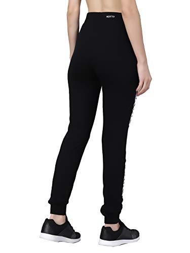 KOTTY Black Poly Cotton Sports