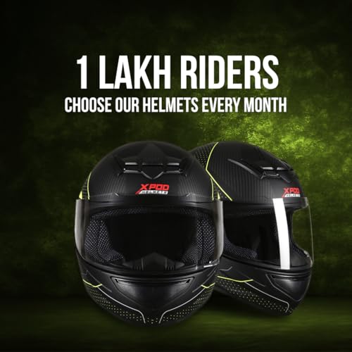 TVS XPOD Aerodynamic Helmet