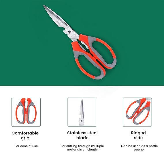 Multipurpose Gardening Scissors & Green