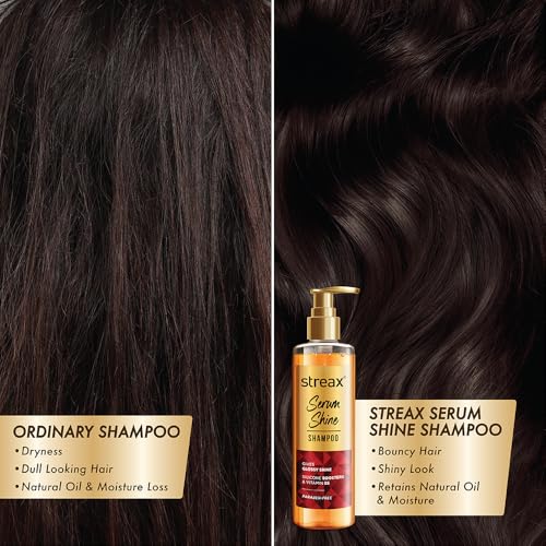Streax Serum Shine Shampoo, 240ml