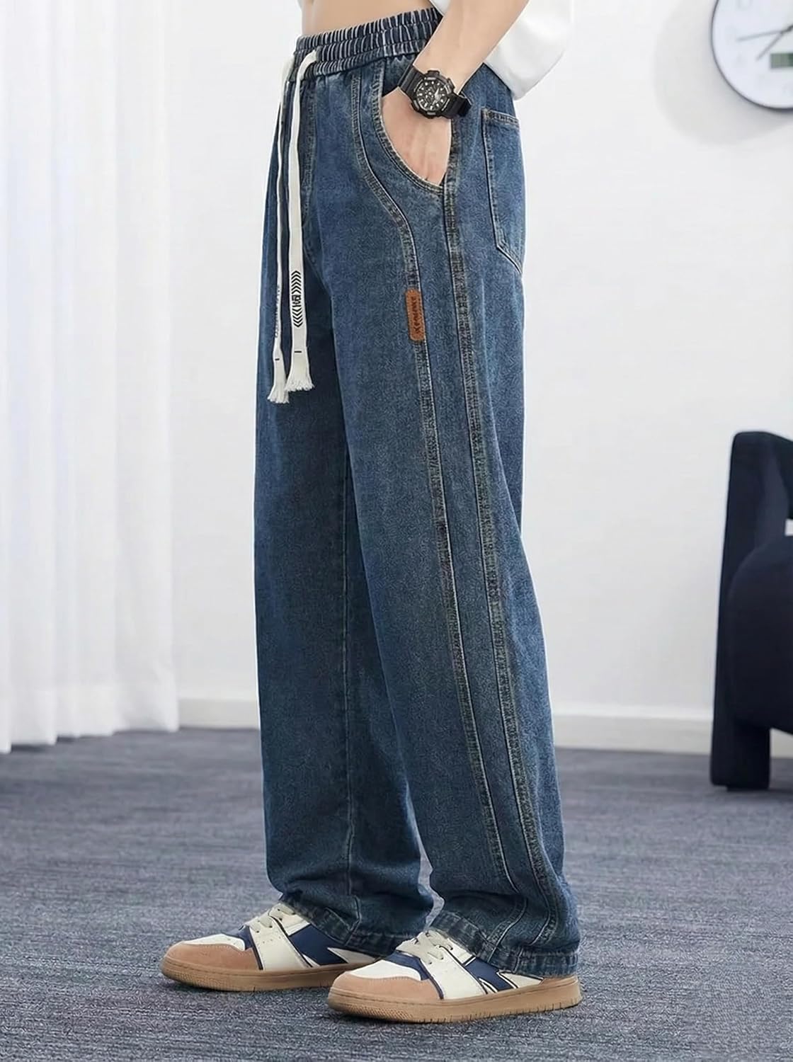 ODDMONKEY Men Jeans for Man