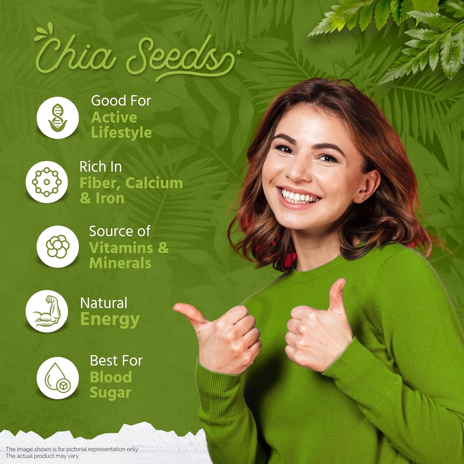 GreenFinity Chia Seeds 750g