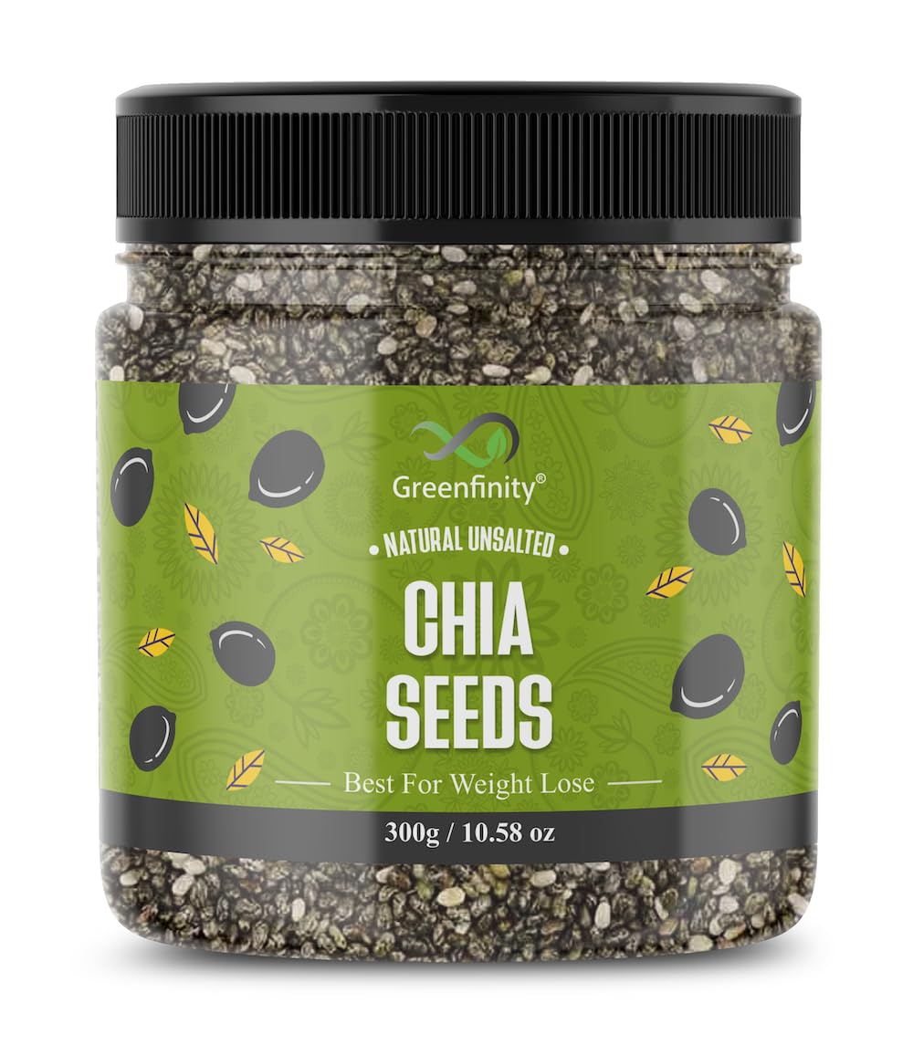 GreenFinity: Premium Chia Seeds 300g+300g