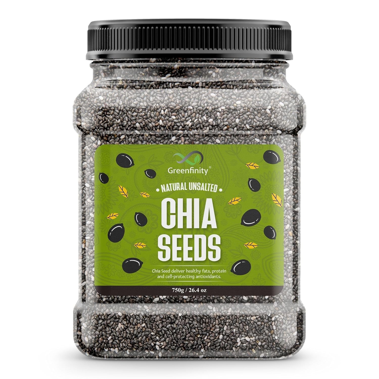 GreenFinity: Premium Chia Seeds 300g+300g