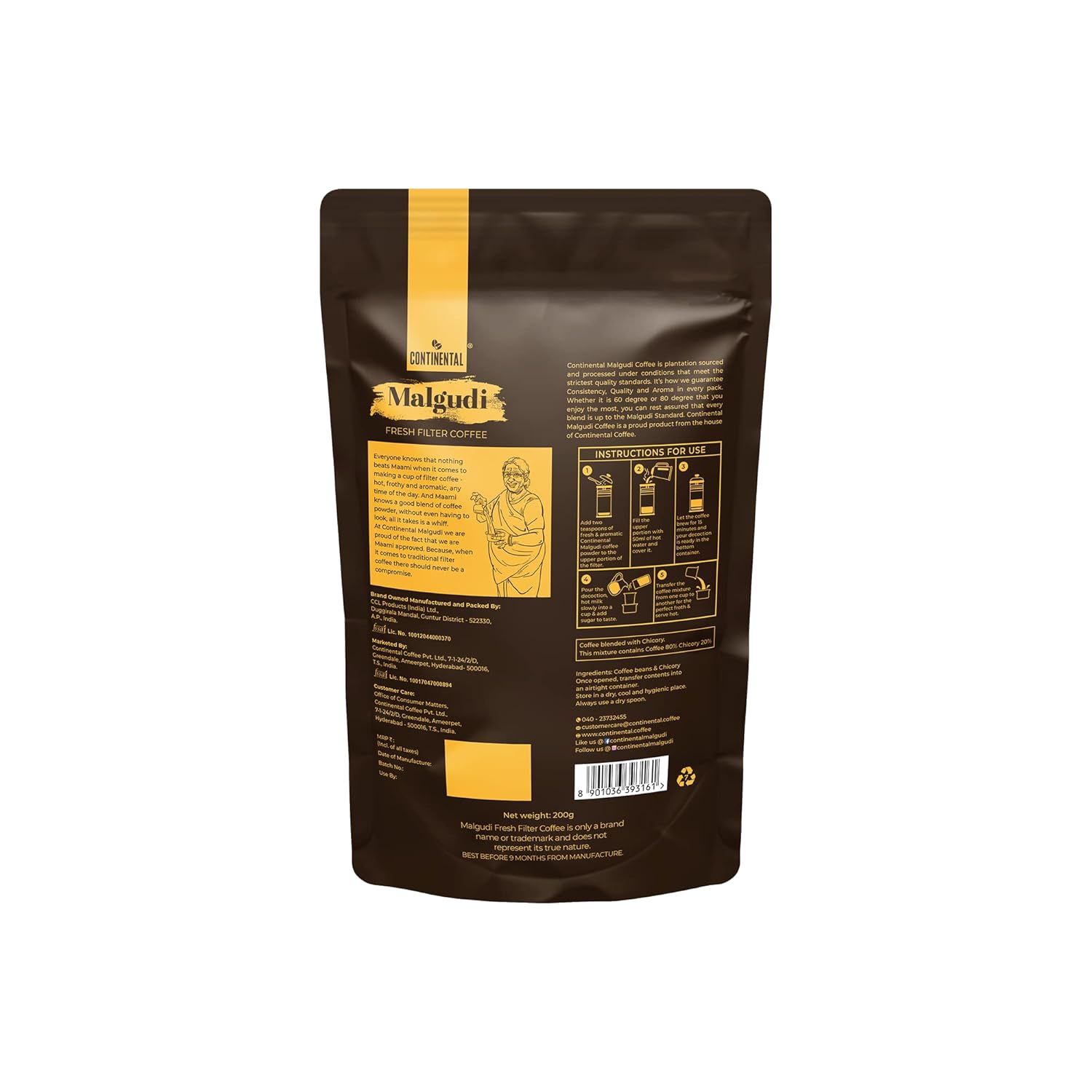 Continental Malgudi Filter Coffee Powder